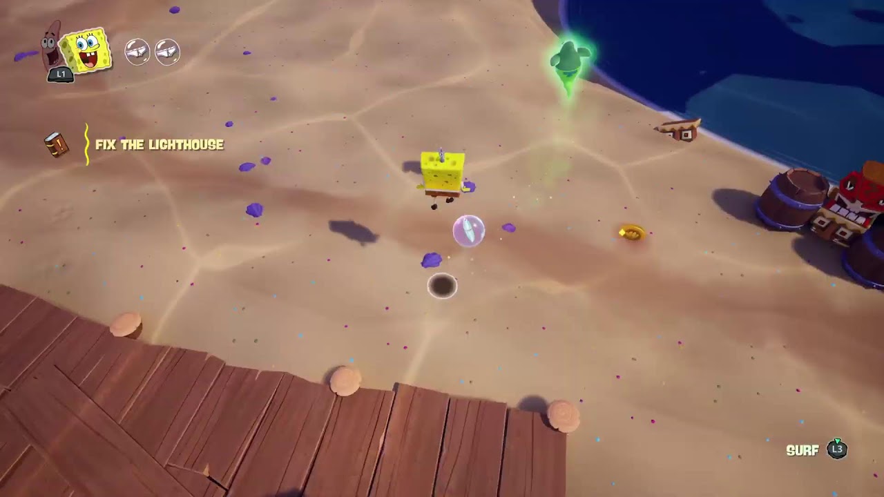 SpongeBob Titans of The Tide PS5 Livestream