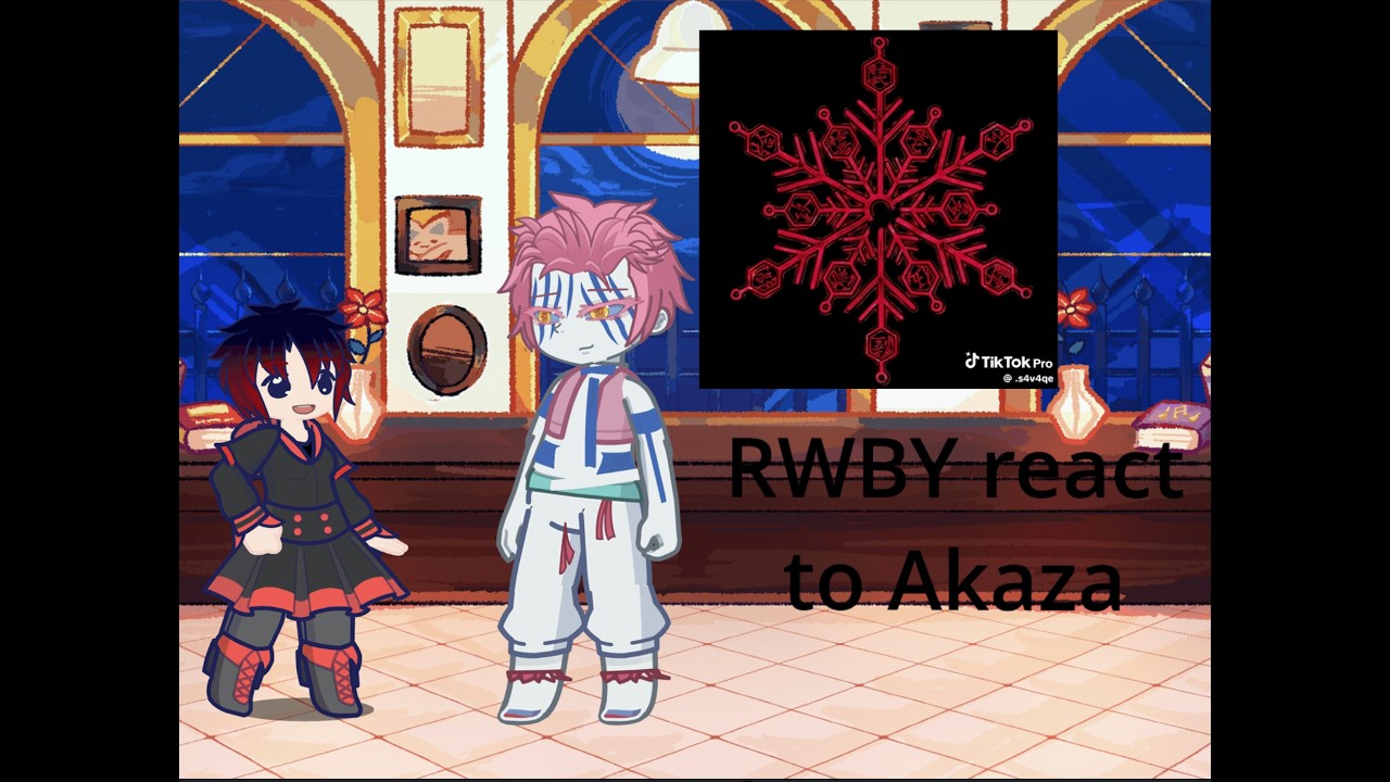 RWBY React to Akaza (2x SPEED)