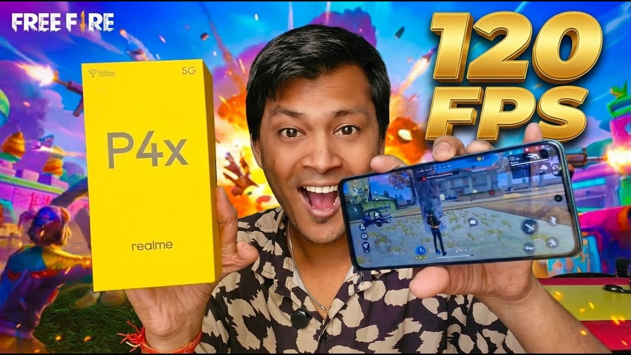 UNFAIR ADVANTAGE 🚫 Realme P4x Free Fire 120 FPS Settings EXPOSED!