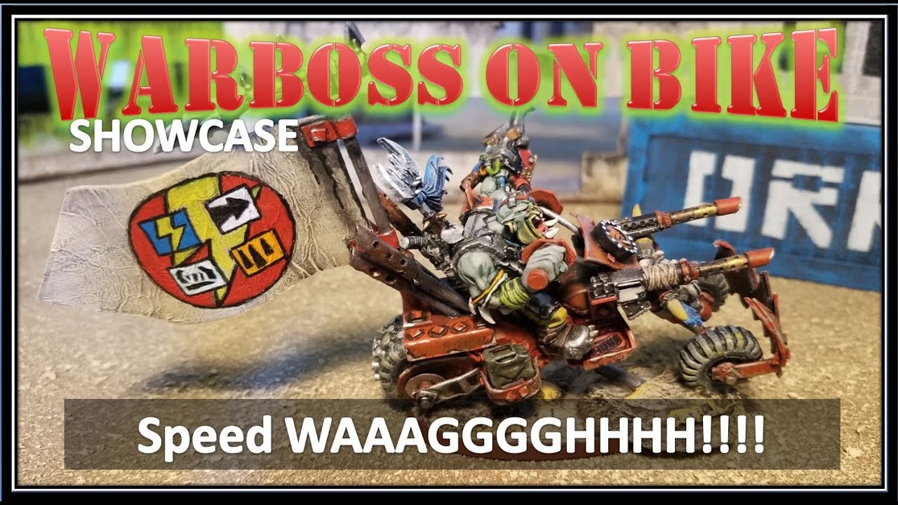 Warboss on Bike (Kit/Conversion)