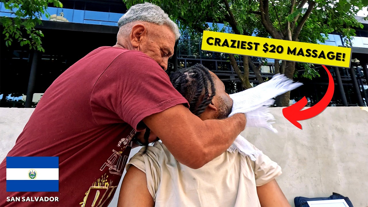 I Got The CRAZIEST $20 Massage in San Salvador El Centro