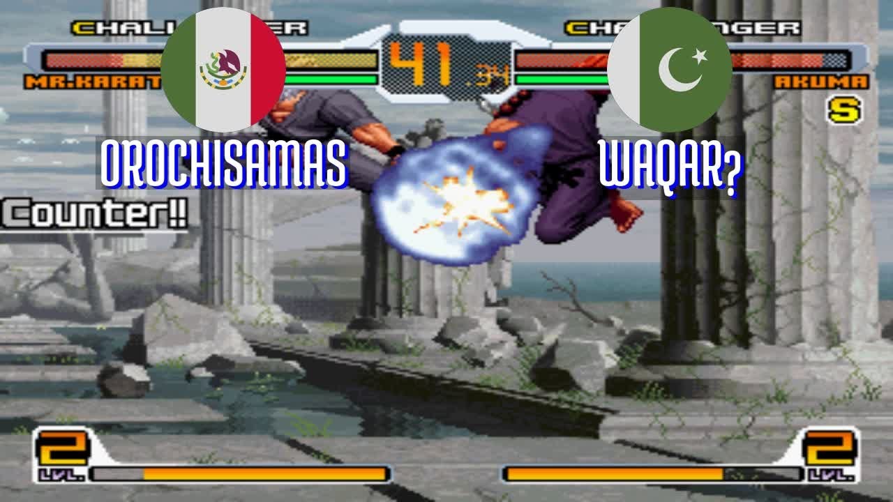 FT10 @svcsplus: OROCHISAMAS (MX) vs WAQAR? (PK) [SNK vs Capcom svc Fightcade] Apr 12