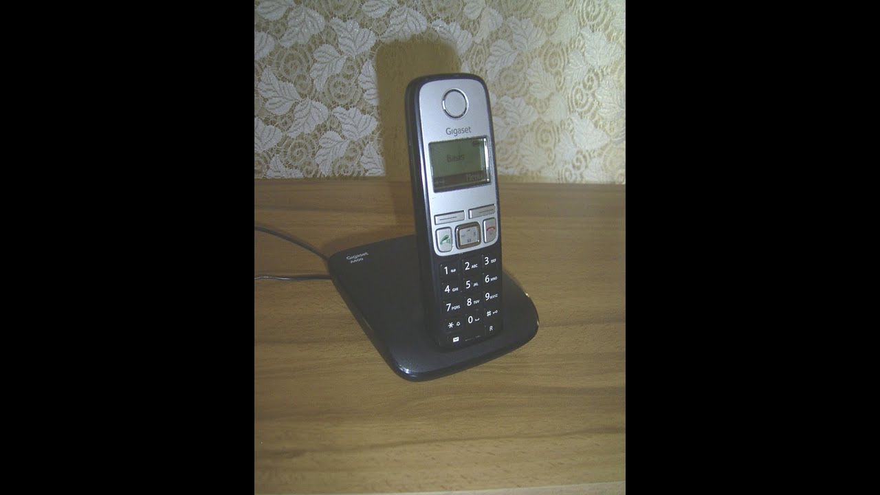 Funktionstest Telefon Siemens  Gigaset A400,Functional test Phone Siemens Gigaset