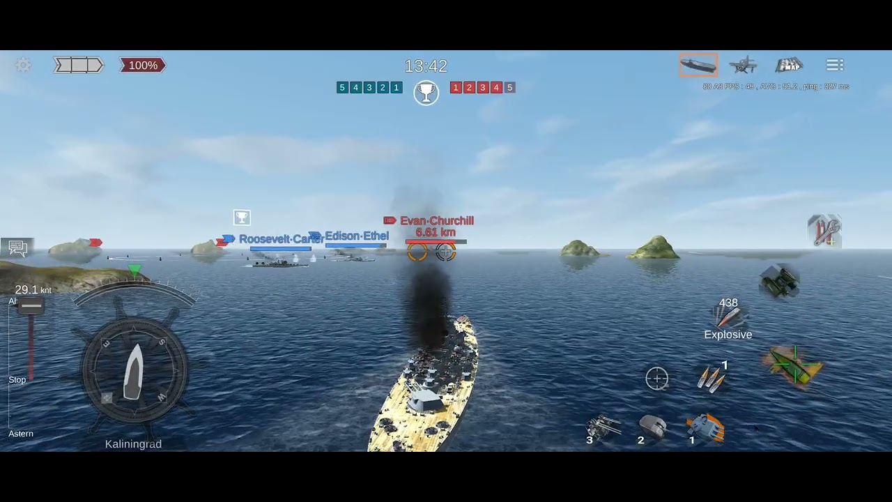 The Kremlin (naval Frontline II episode 16 Kremlin class battleship reupload)