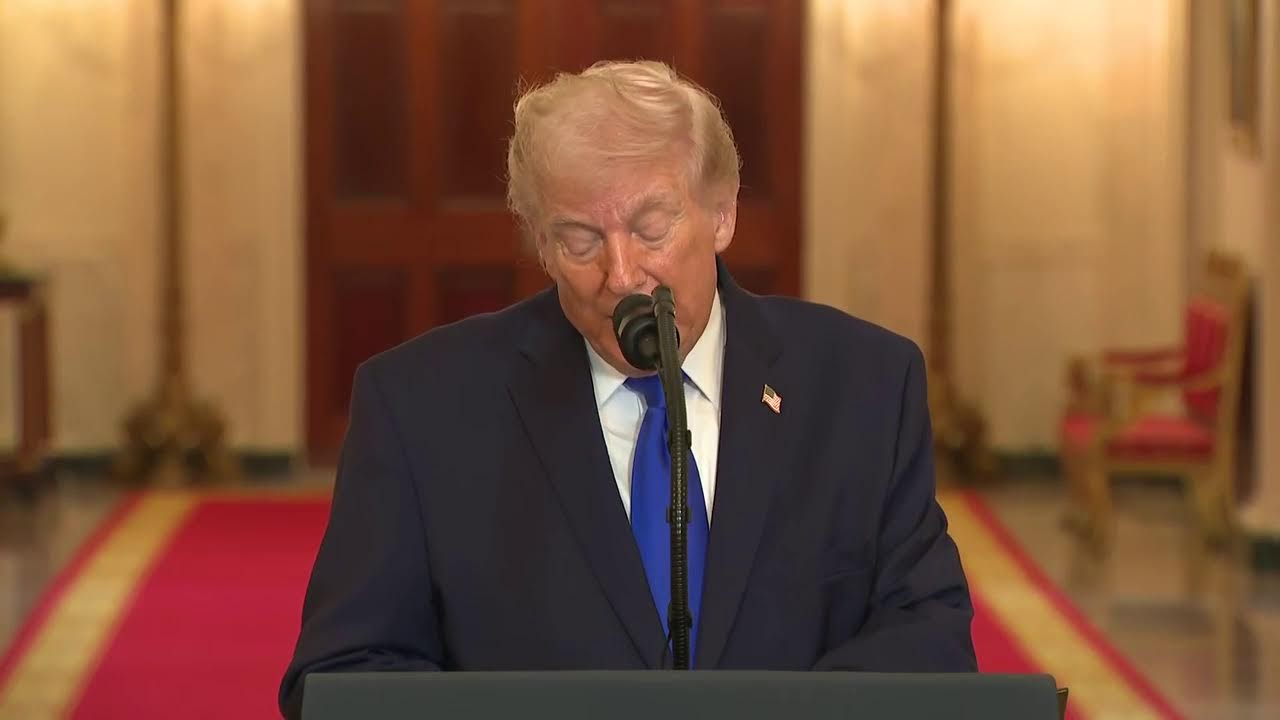 President Trump participates in an Angel Families Remembrance Ceremony