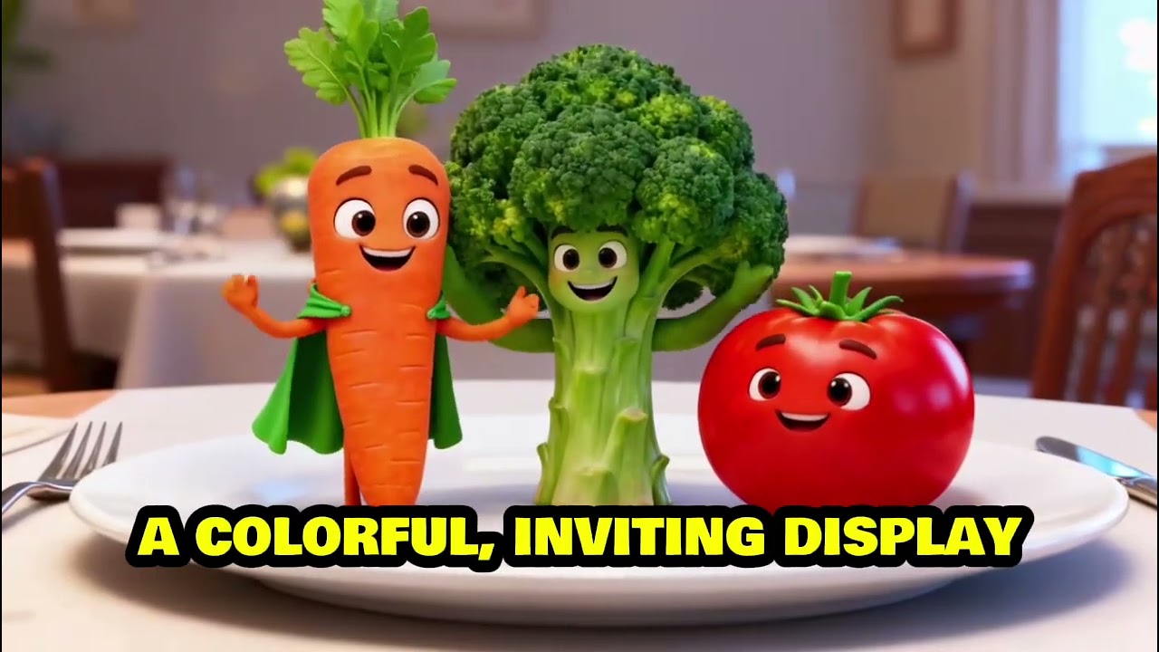 The Veggie Mission 🥕🥦🍅 | A Heartwarming Animated Short About Healthy Eating