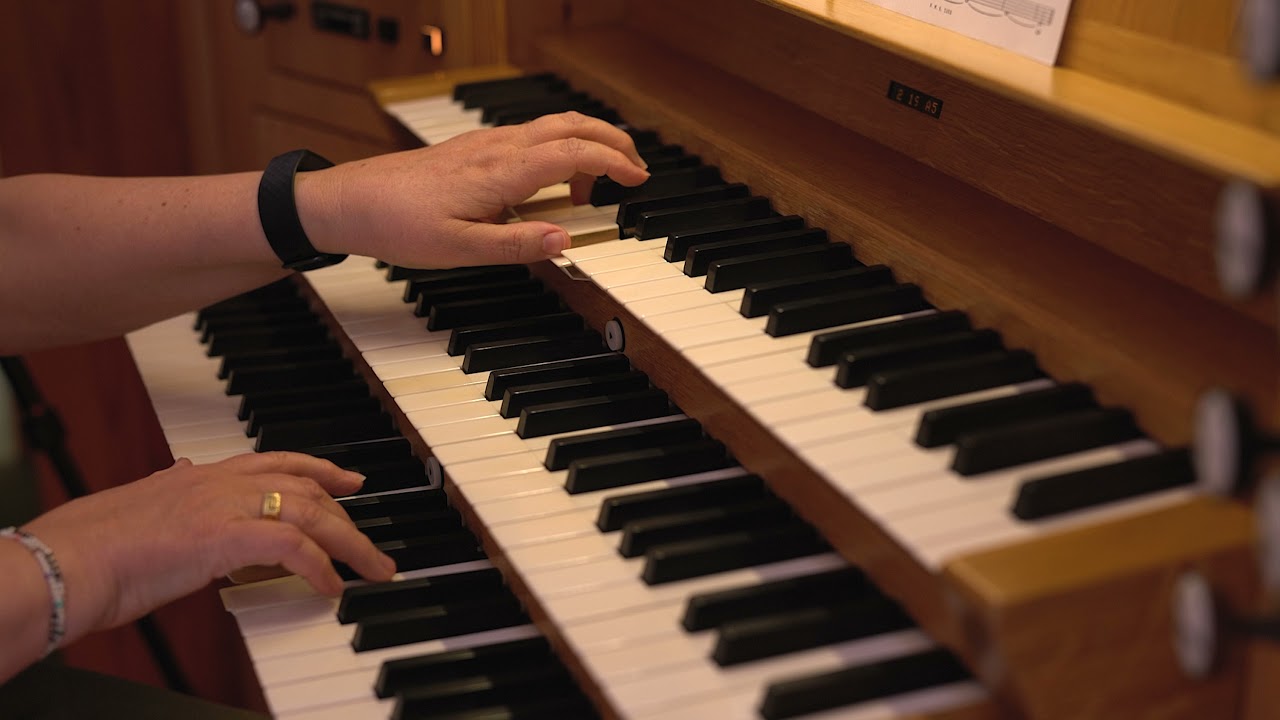 Fäbodpsalm från Dalarna, orgelmusik Oskar Lindberg