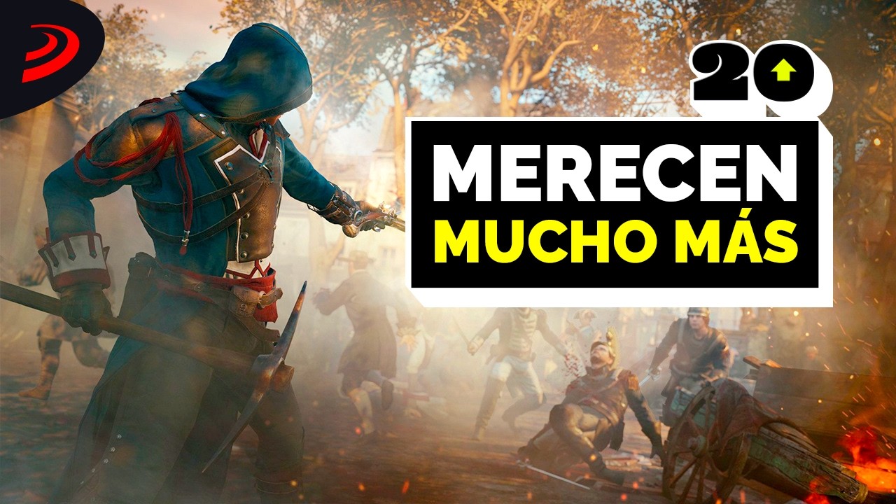 20 JUEGOS que se MERECEN una SEGUNDA OPORTUNIDAD