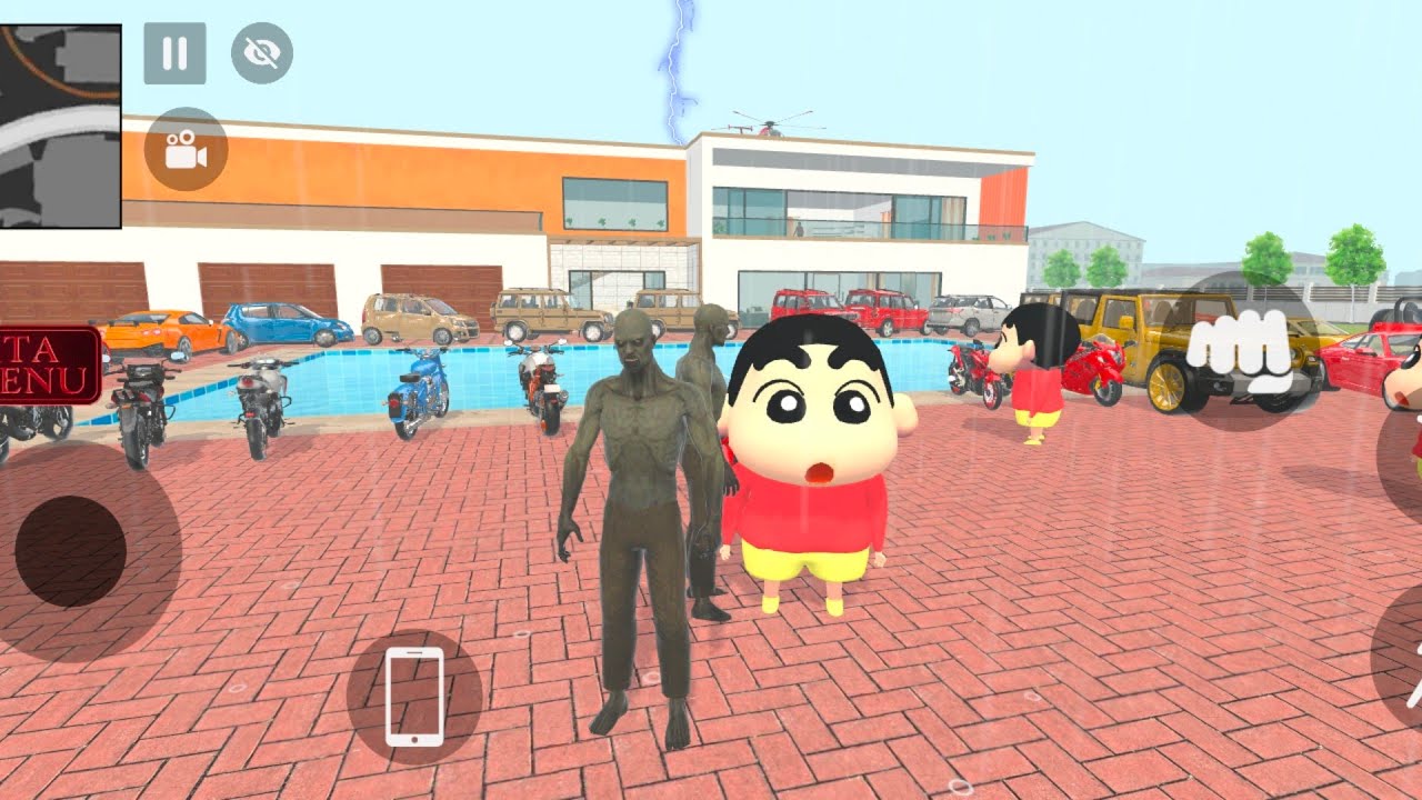Indian Theft Auto Simulator 😱 Epic Open World Gameplay | Chill Game Aura Simulator #games #gaming 