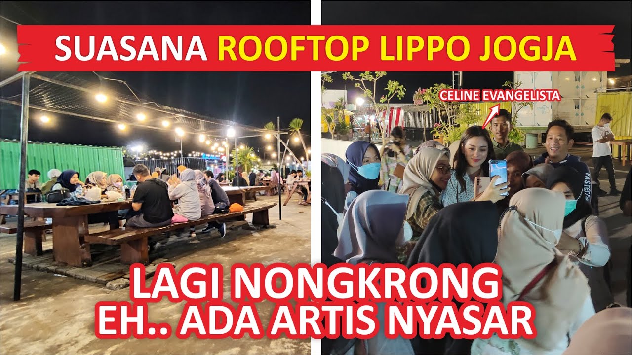 SUASANA TEMPAT NONGKRONG JOGJA 2021 | ROOFTOP LIPPO SEVEN SKY SAAT PPKM