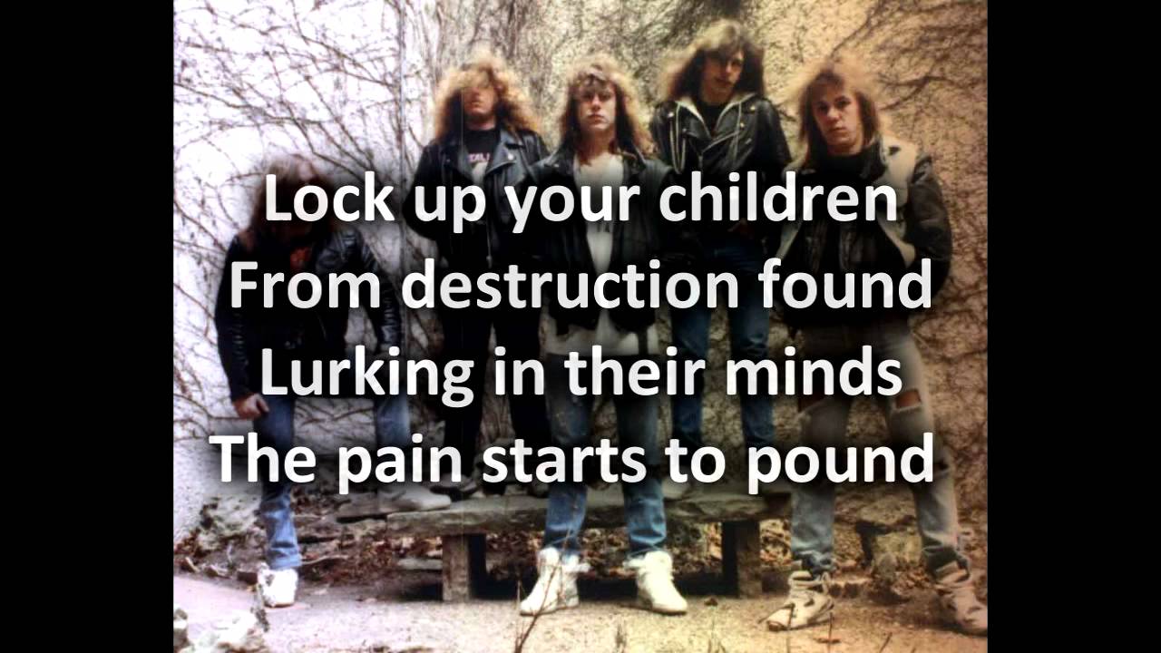 Morbid Saint - Lock Up Your Children (with Lyrics)