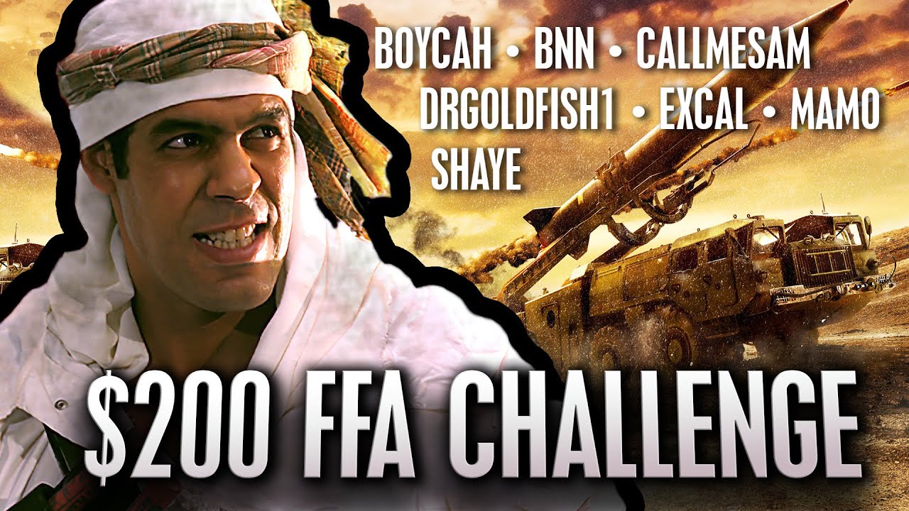 $200 FFA Challenge with Top Players | C&C Generals Zero Hour