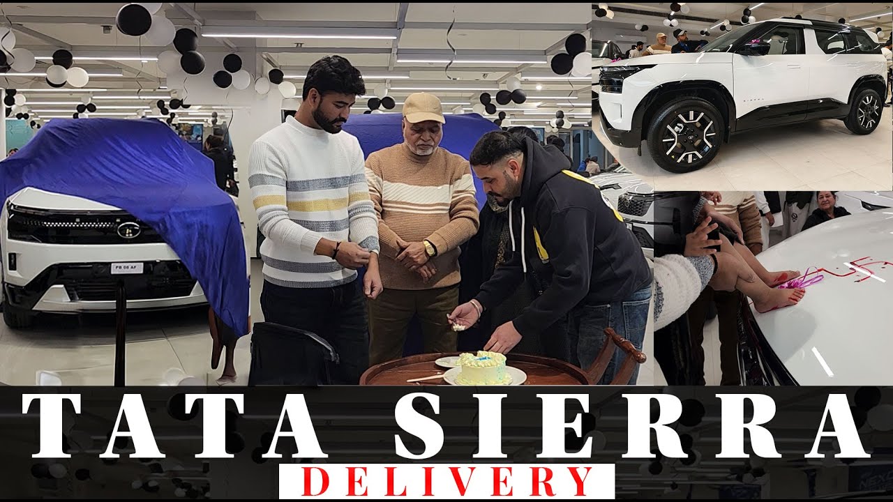 Finally Tata Sierra Delivery 🚀 Tata Sierra 2025 | Base Model, Adventure+, Top Model ?? 🤔