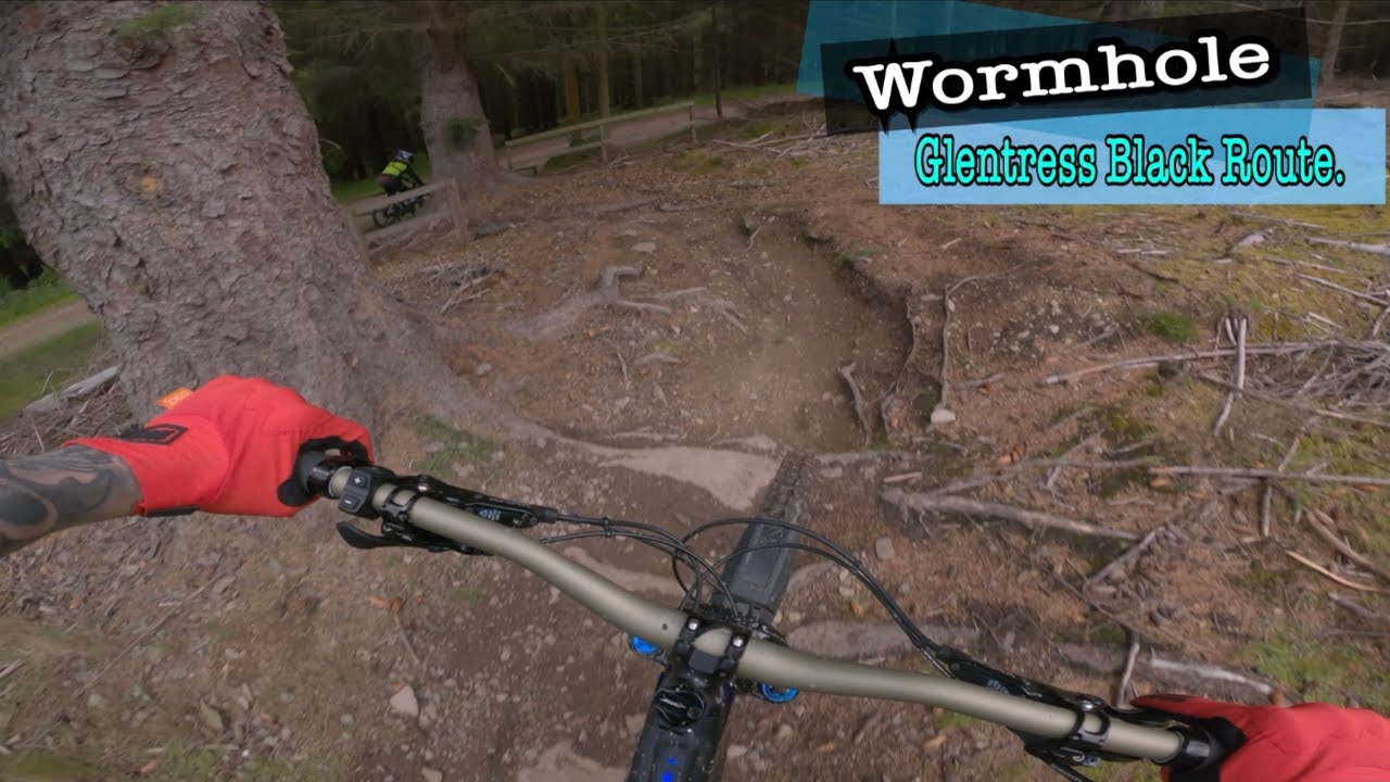 Wormhole, Glentress 7 stanes, Black Section.