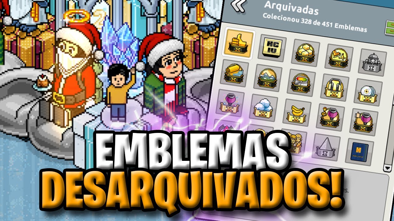 NOVOS EMBLEMAS DESARQUIVADOS! - HABBO HOTEL.