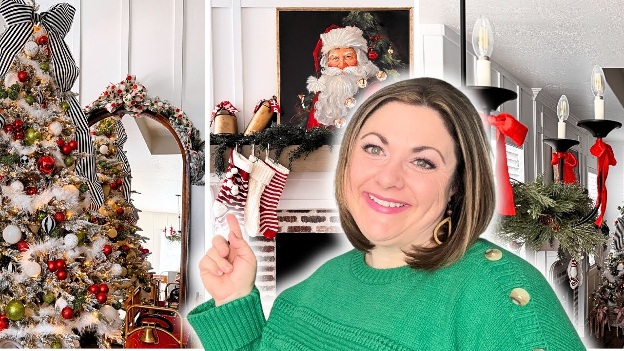 Come Decorate with Me for a Cozy & Traditional CHRISTMAS