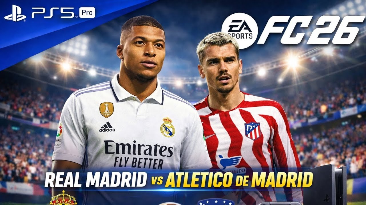 REAL MADRID vs ATLETICO 😱 FC 26 INSANE GOALS & REALISTIC GAMEPLAY