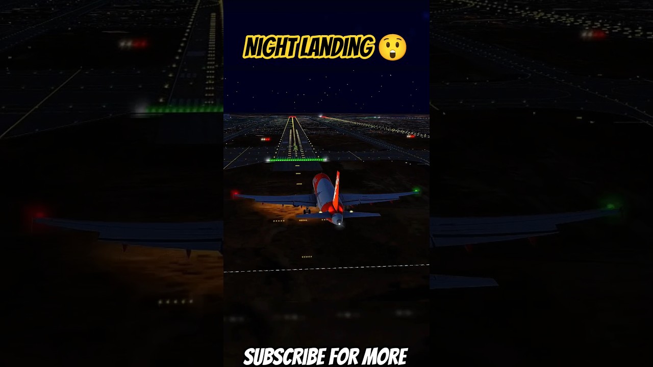 Easy Jet Night Landing 😲 | RFS Real Flight Simulator