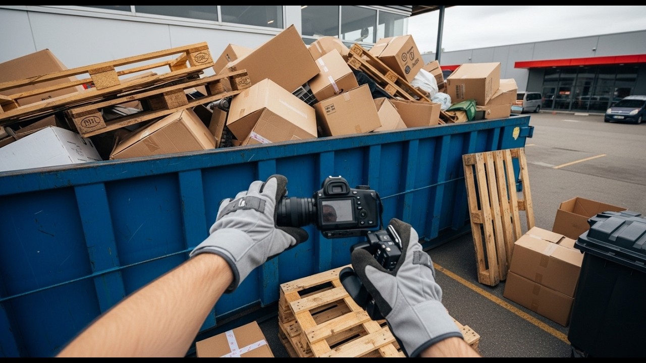 From Trash to Cash: Finding $100+ Items in a Business Dumpster!