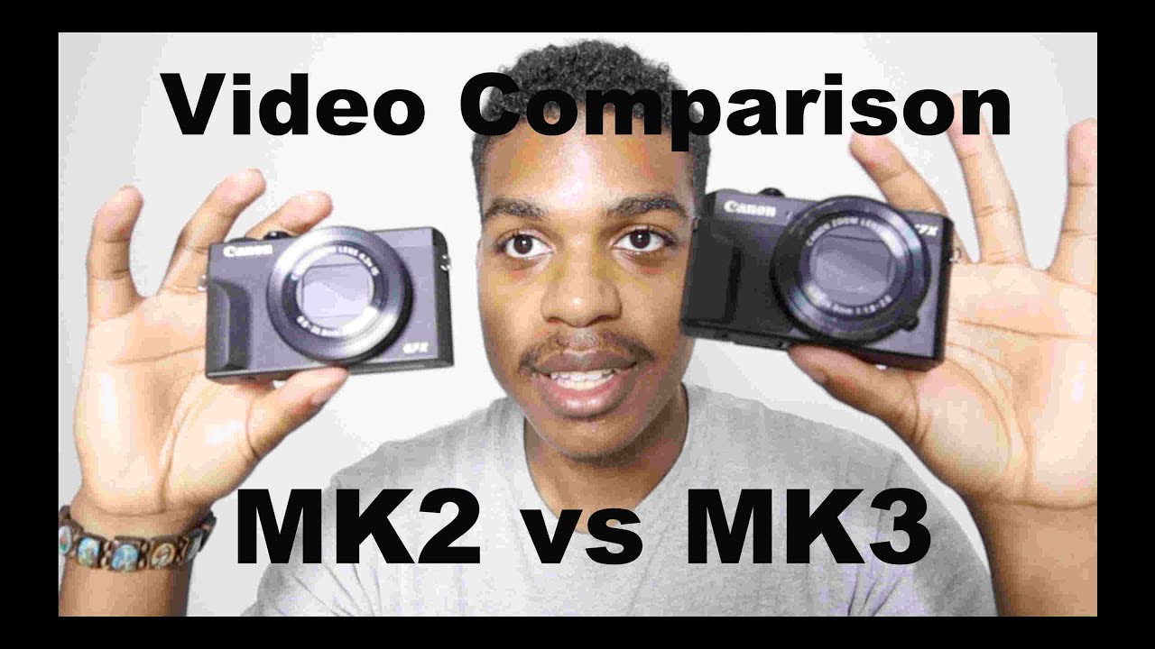 Canon G7X Mark ii (2) vs Mark iii (3) Comparison / 4k / video test