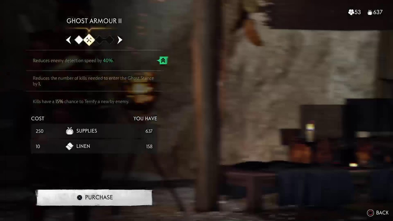 Enjoying cinematic scenes in GHOST OF TSHUMIA