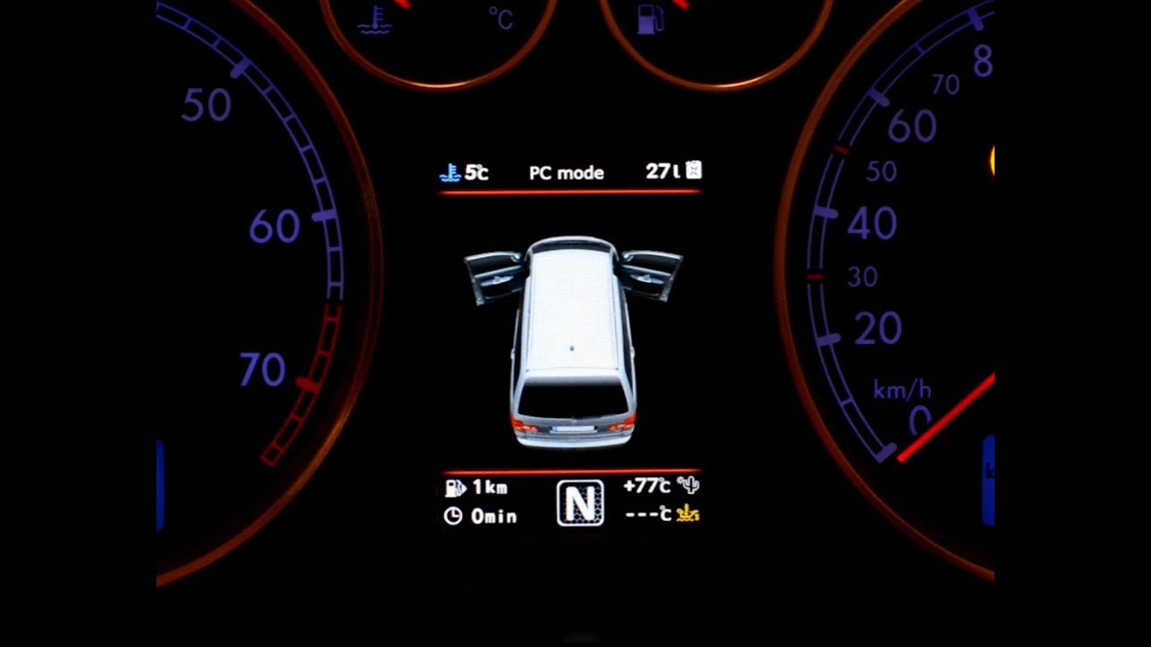 3D color MFD for VW SHARAN!