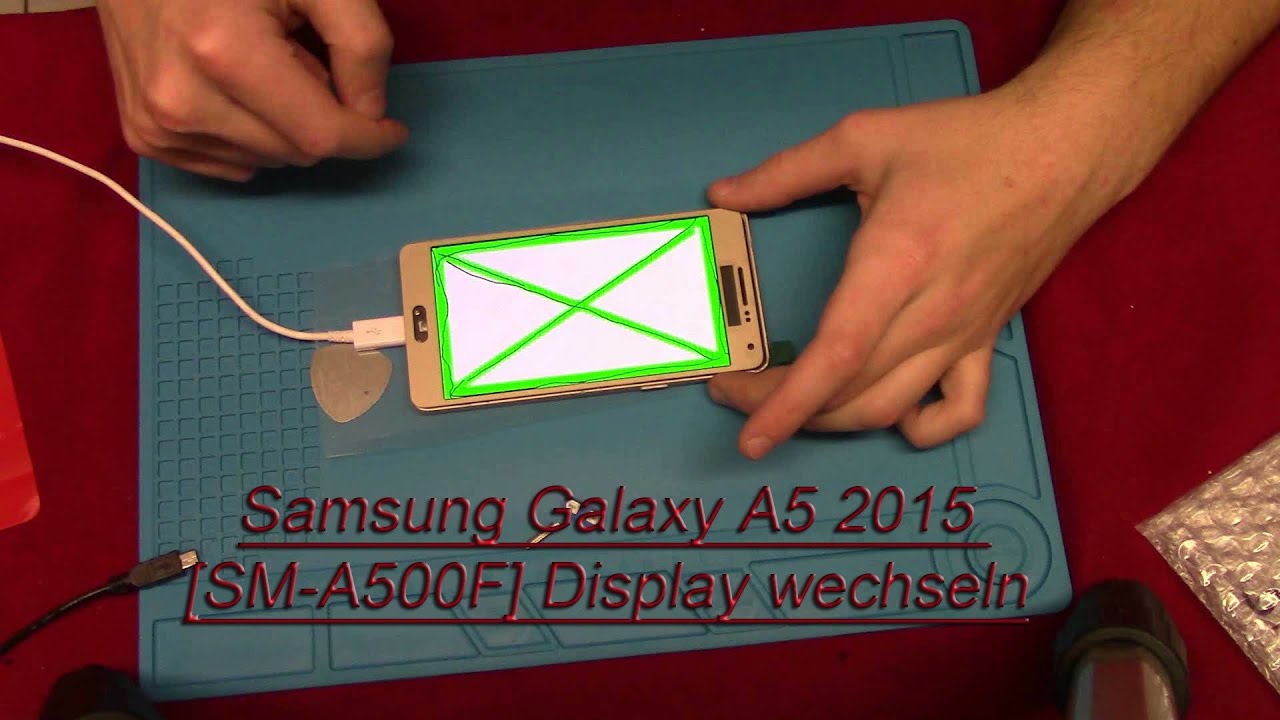 Samsung Galaxy A5 2015 [SM-A500F] Display wechseln