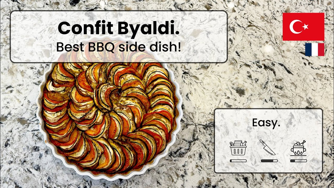 This is not your classic ratatouille. Confit Byaldi.