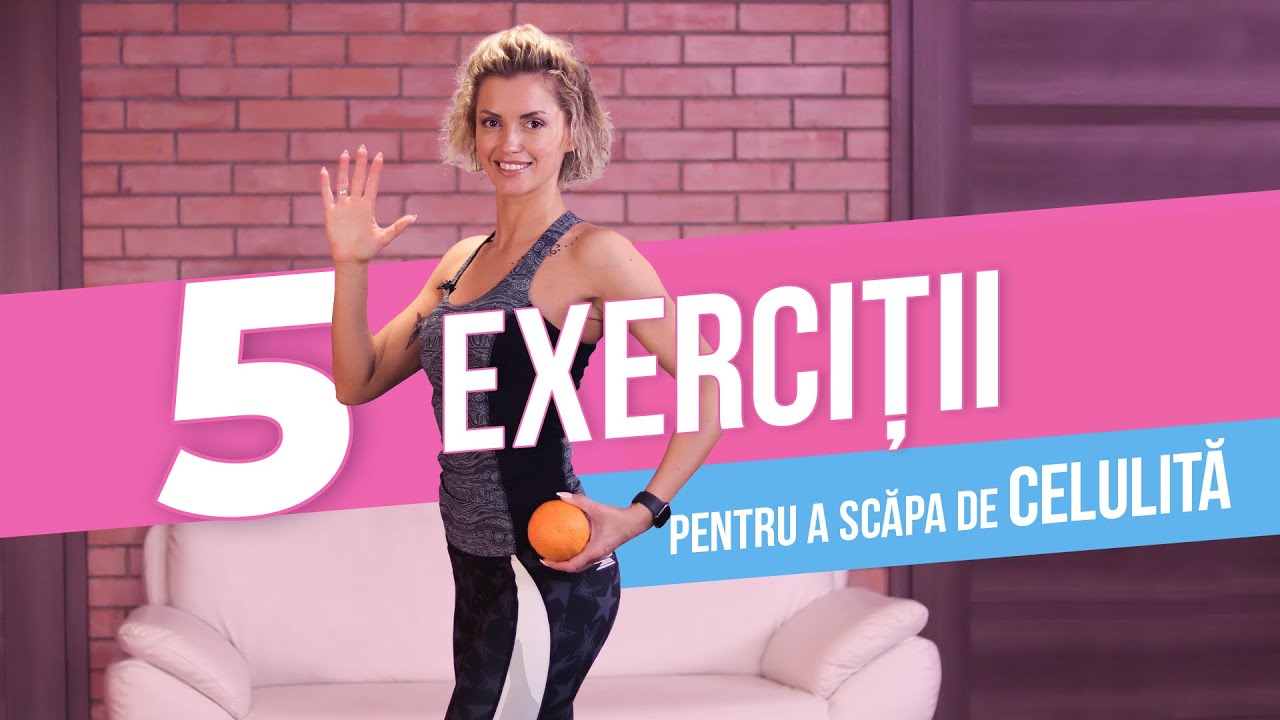 Scăpăm de celulită! Top 5 exerciții pentru un fund bombat și coapse tonifiate