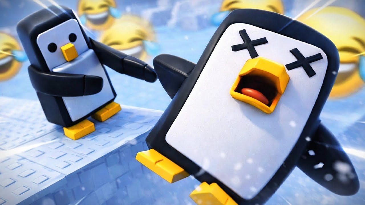 Эта игра не должна быть такой смешной 🐧 | Нокаут