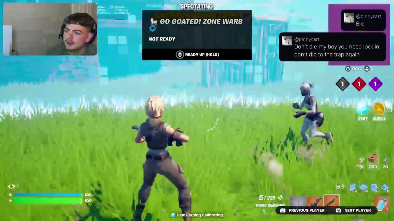 Fortnite with viewers