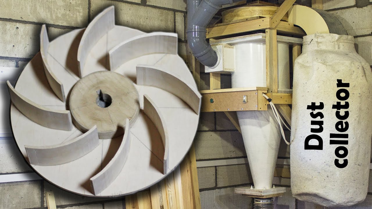 Стружкоотсос из дерева своими руками / Building Dust Collector