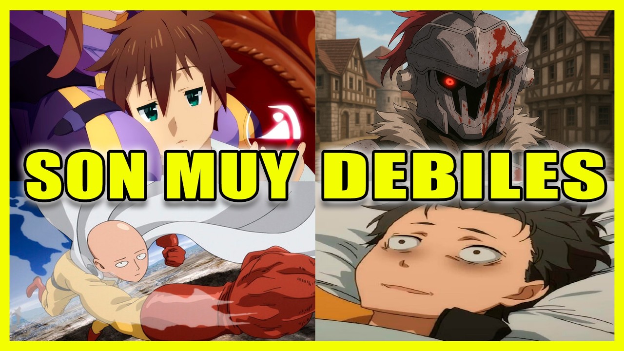 TOP 5 Protagonistas MÁS DÉBILES en su Propio Universo (Subaru, Kazuma)