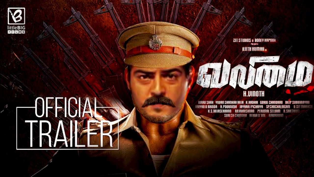 Valimai - Official Trailer (Tamil) | Ajith Kumar, Nayanthara | H.Vinoth | Yuvan Shankar Raja