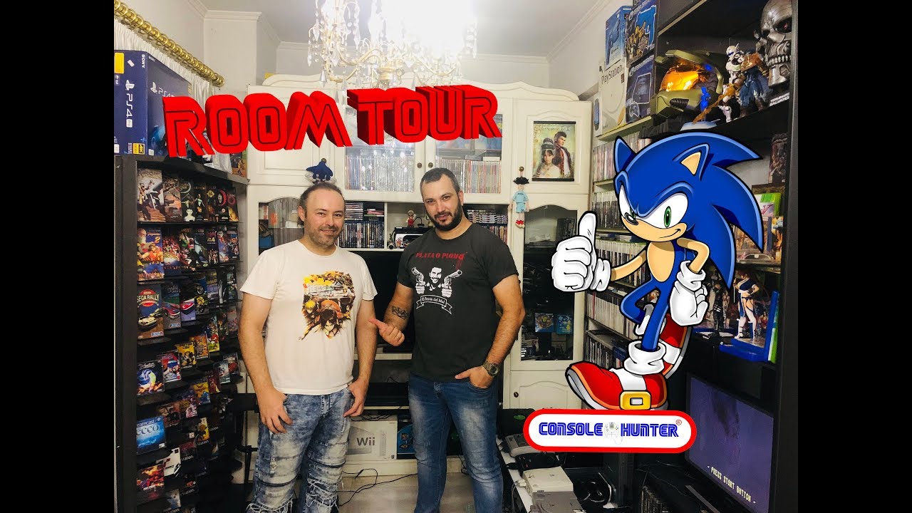 Console Hunting Room Tour στον συλλέκτη Γιάννη !