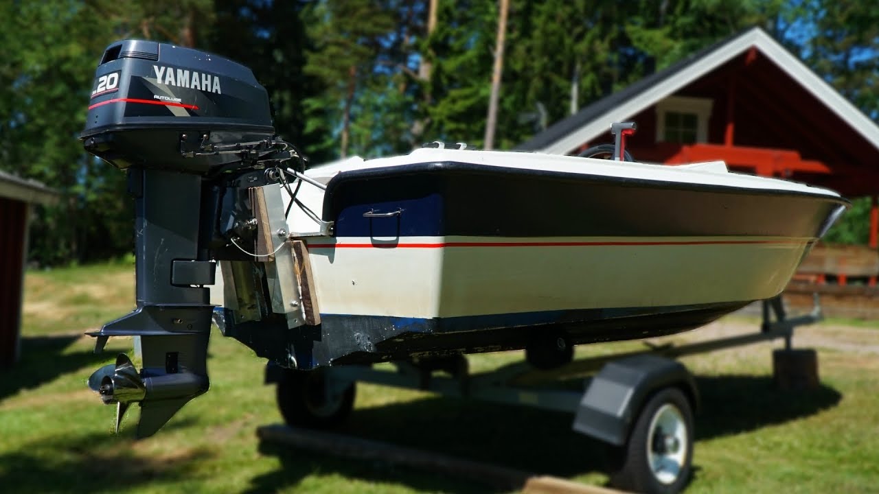 Yamarin 405 R - Modded Yamaha 25 hp - 6.2018