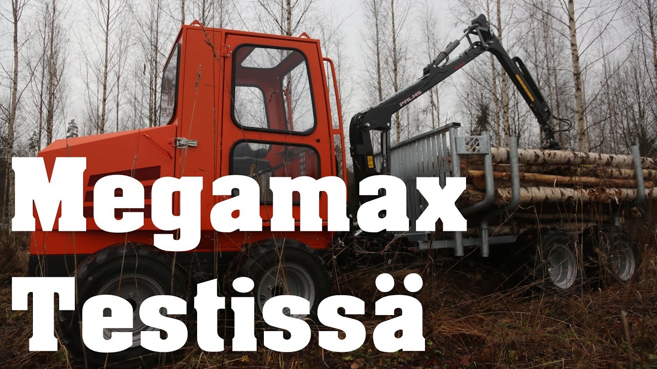 Megamax4 ensitestissä - tarkistin miten kone toimii (ja mokailin)