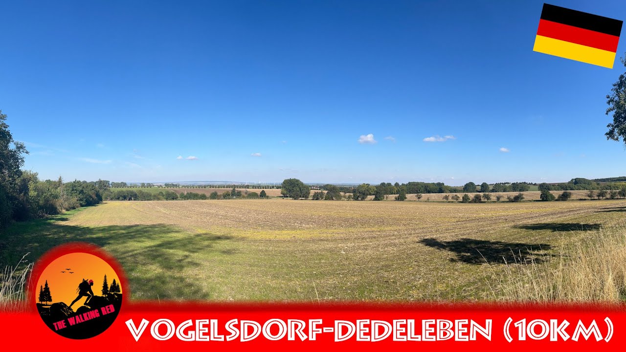 Wanderung Vogelsdorf-Dedeleben (Huy-Wandernadel) #02 | 10km/50hm | 2025 | Red84 - The Walking Red