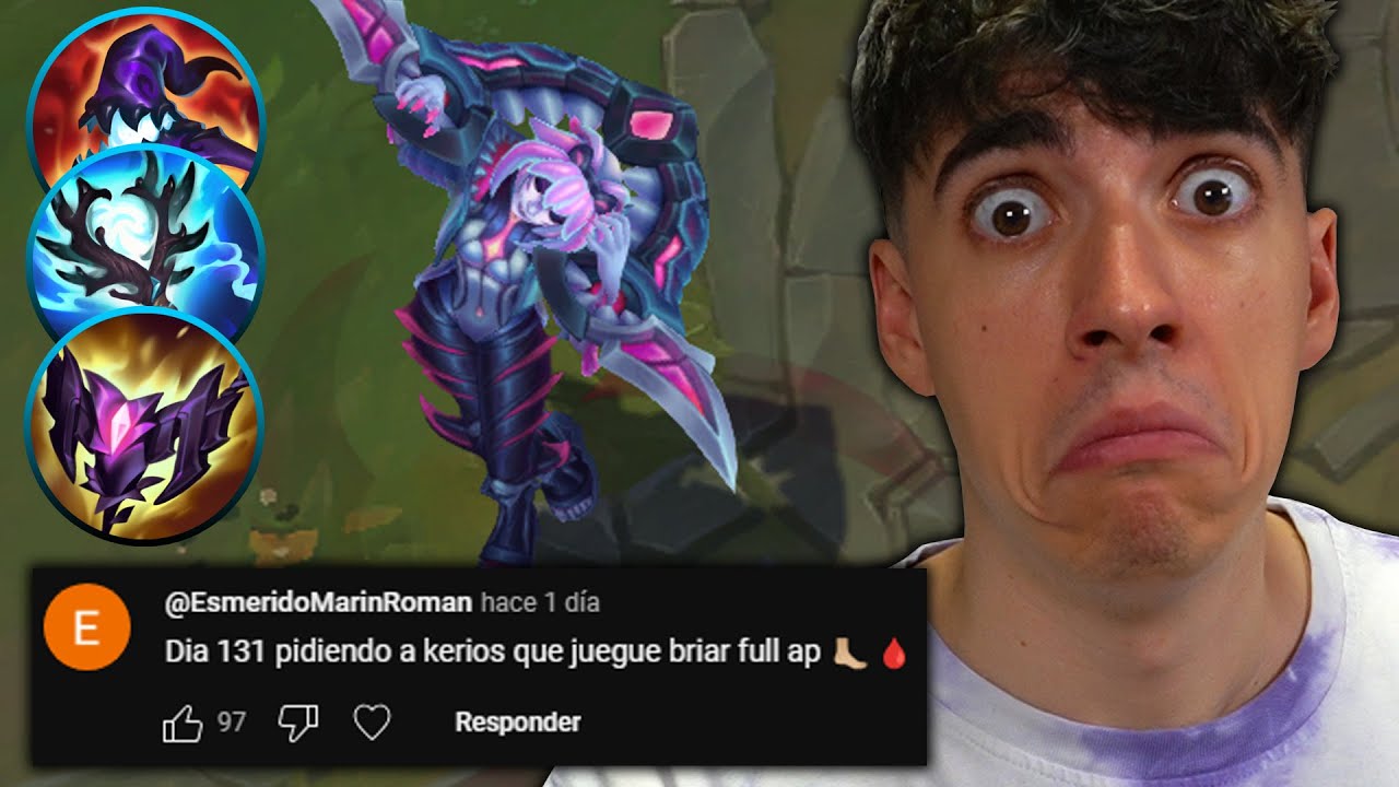 💀¡UN COMENTARIO de YOUTUBE ME OBLIGÓ a USAR *BRIAR AP* y ME SORPRENDO BRUTALMENTE DEL DAÑO!