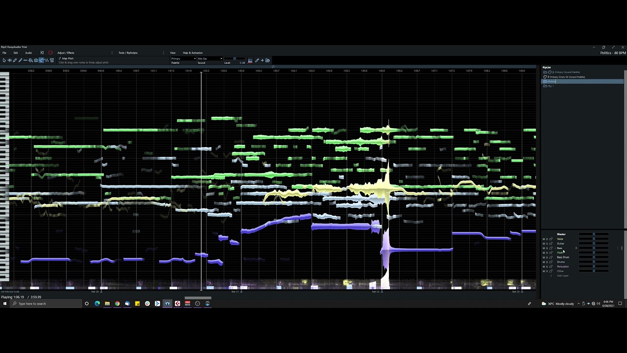 How to extract stems from any songs - Hitnmix RipX DeepAudio overview