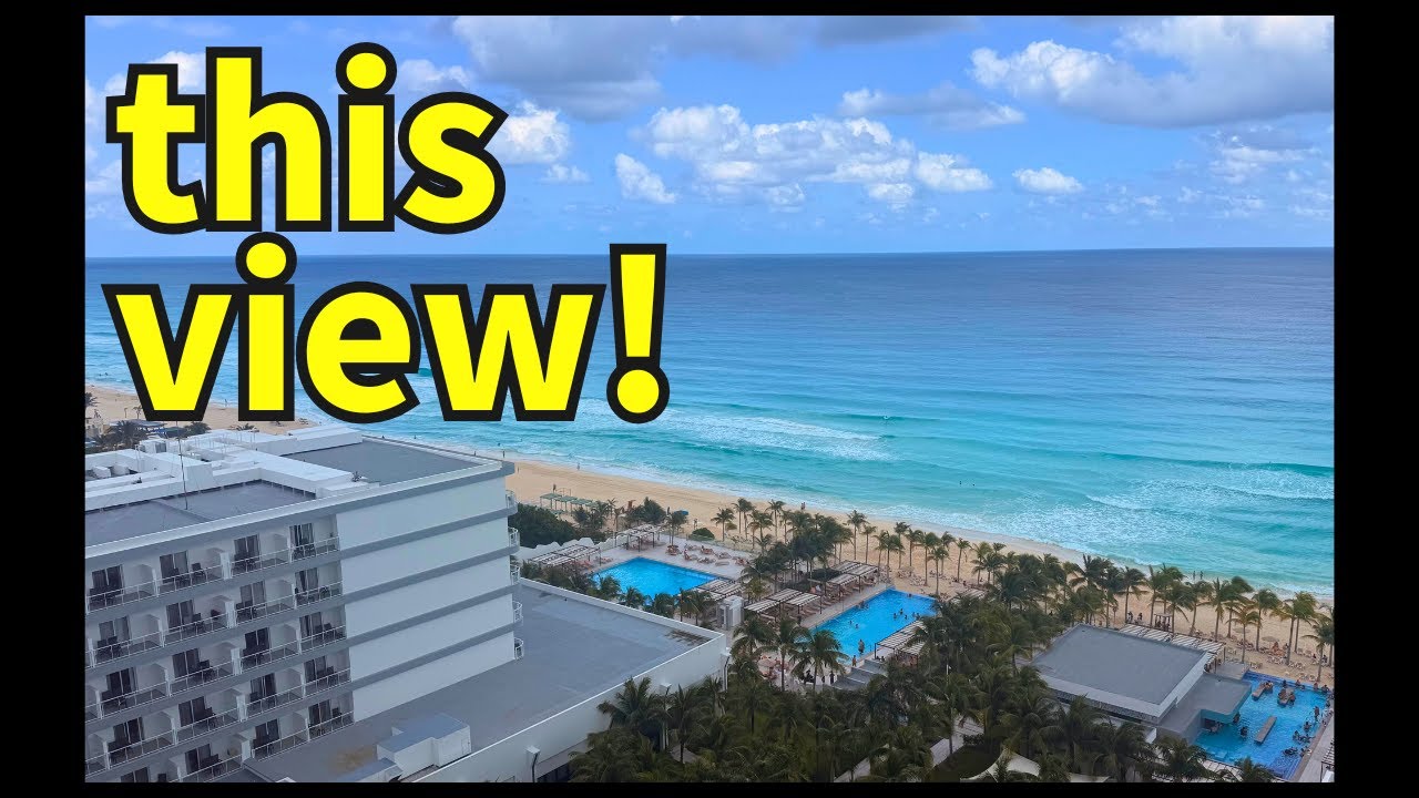 УДИВИТЕЛЬНЫЙ вид на океан в Riu Palace Kukulkan