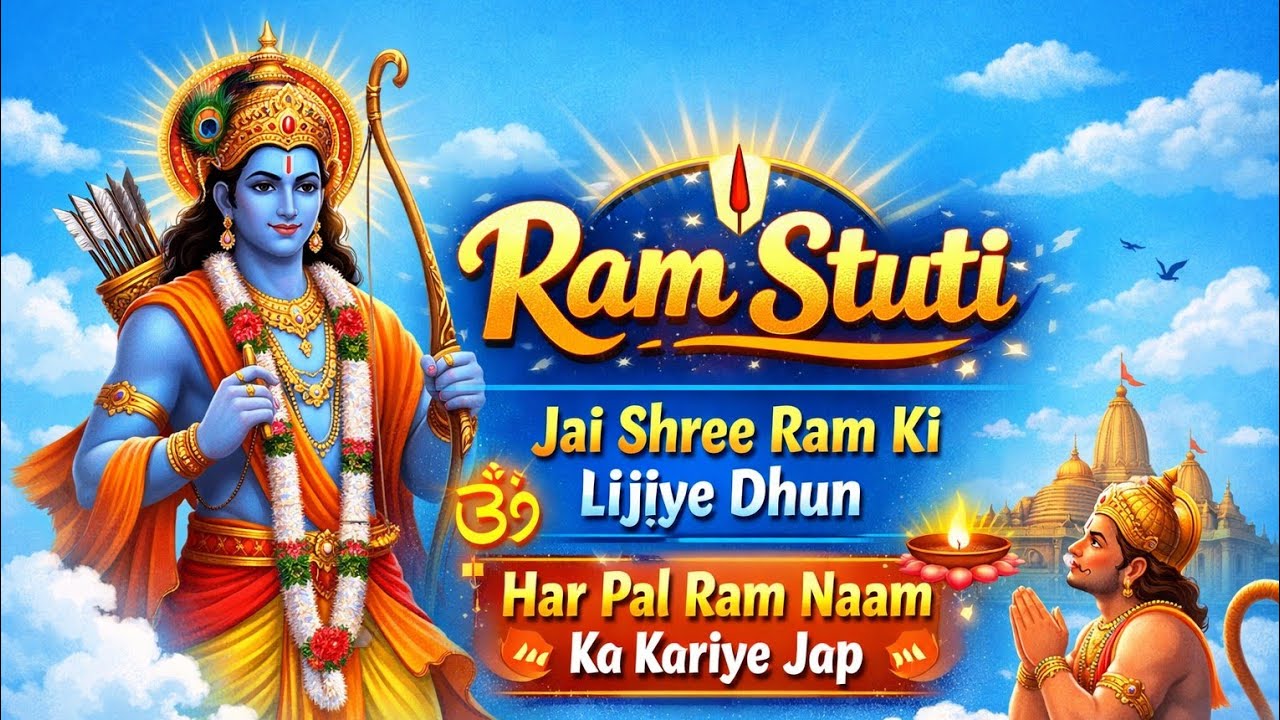 Jai Shree Ram 🙏 | Har Pal Ram Naam Ki Dhun | Powerful Ram Stuti