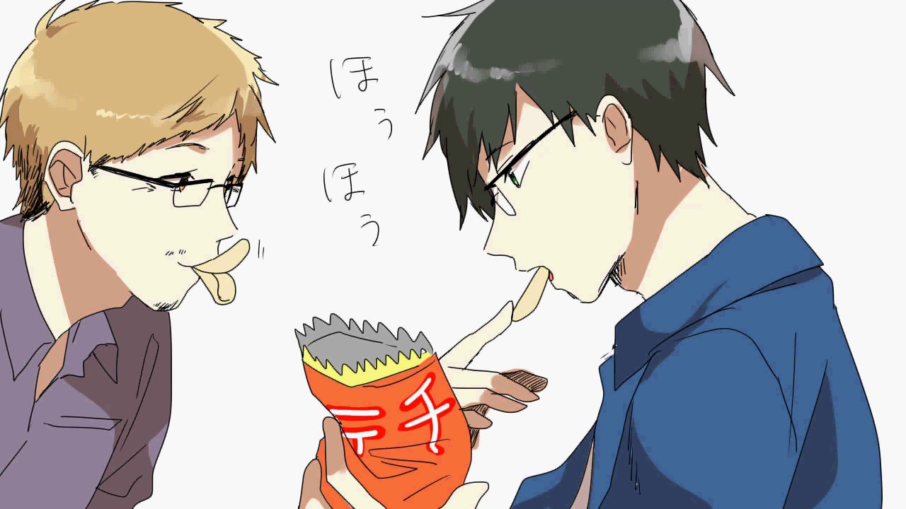 ガレキ牛で文系理系体育会系[手描き]