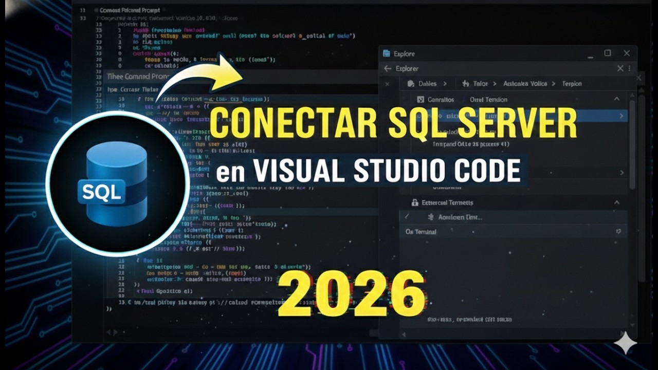 como CONECTAR SQL SERVER con VISUAL STUDIO CODE (2026) 🚀