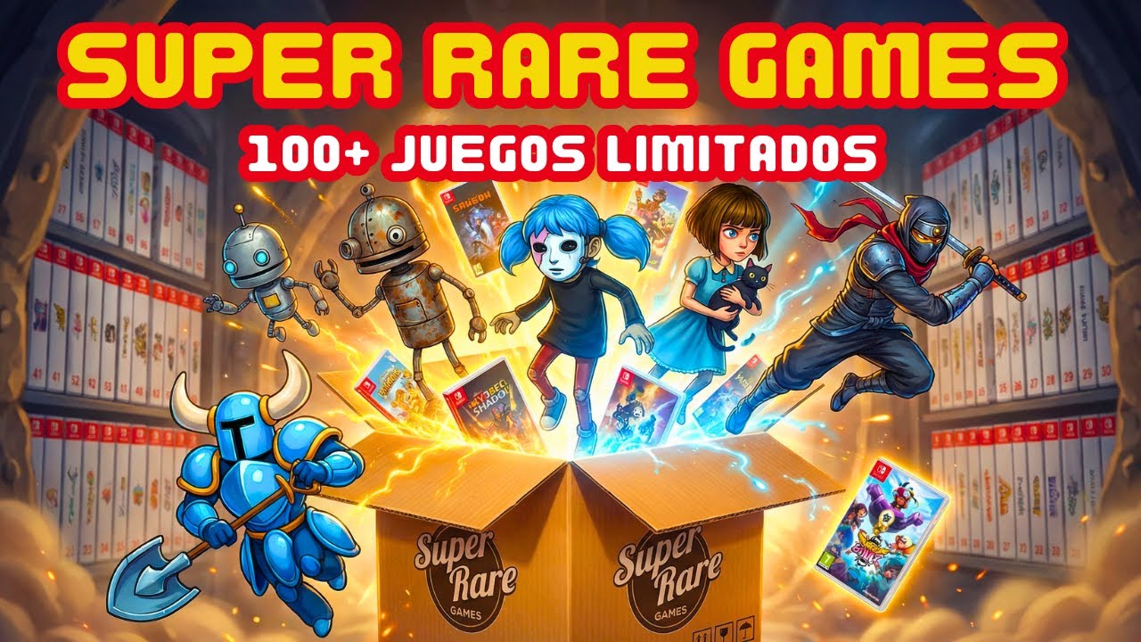 ¿Tienes alguno de estos? 💎 Top 100 Juegos Físicos LIMITADOS de Nintendo Switch