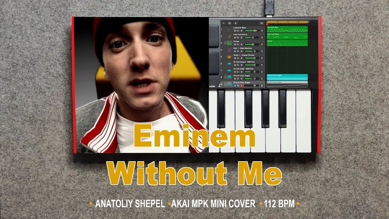 Eminem - Without Me (Akai MPK mini cover) Anatoliy Shepel