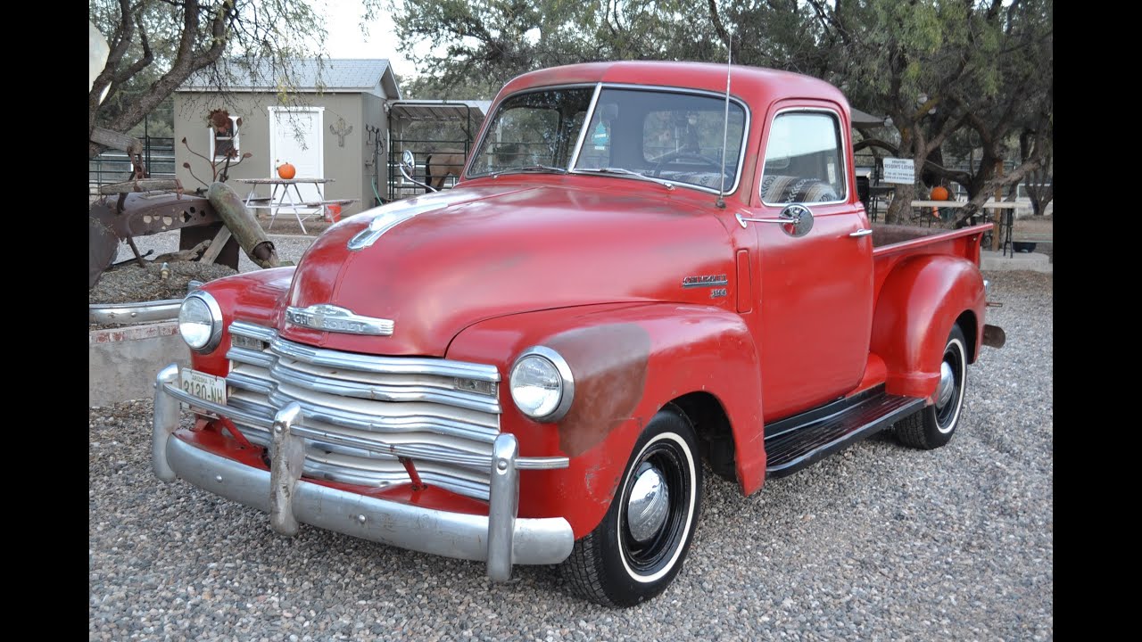 1950 Chevrolet 5 Window Pickup; Classic Shortbed Truck, Daily Driver, Arizona Survivor, 1/2 ton