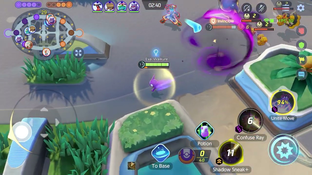 Pokemon Unite Sableye Gameplay