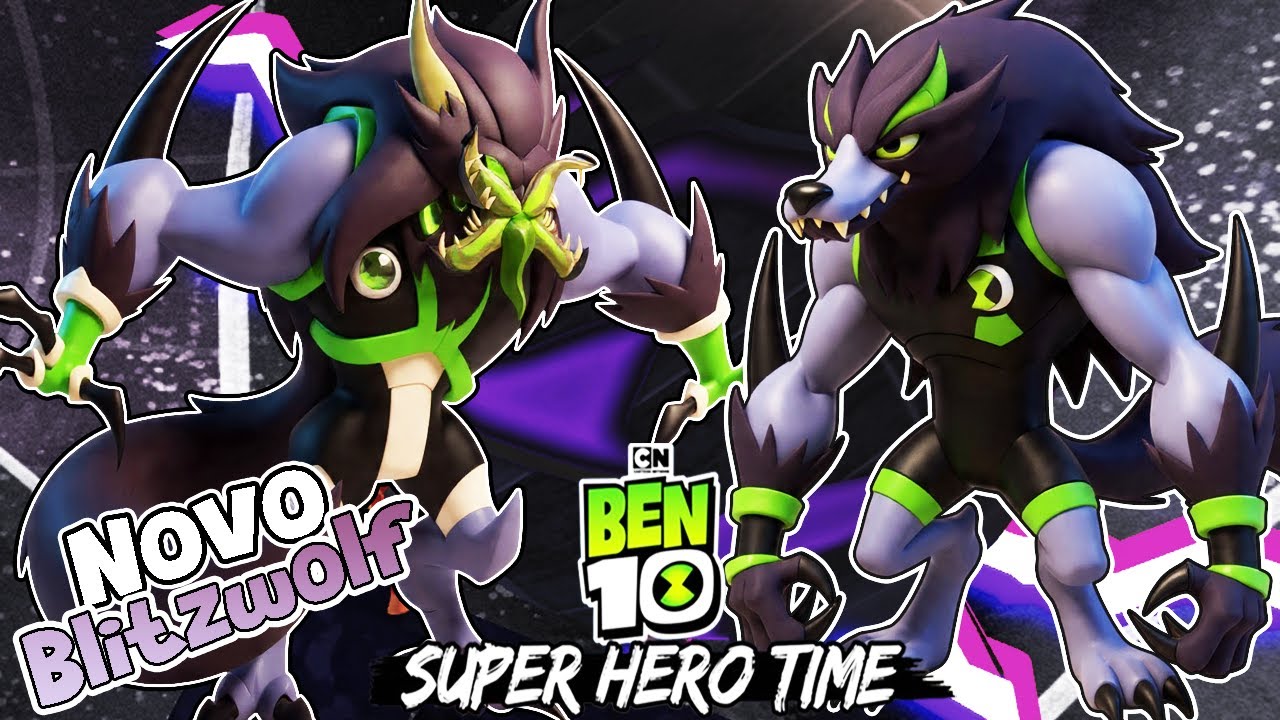 ESSE VAI SER O ALIEN BLITZWOLF E ASSIM VAI SER O DESBLOQUEIO NO BEN 10 SUPER HERO TIME UPDATE!