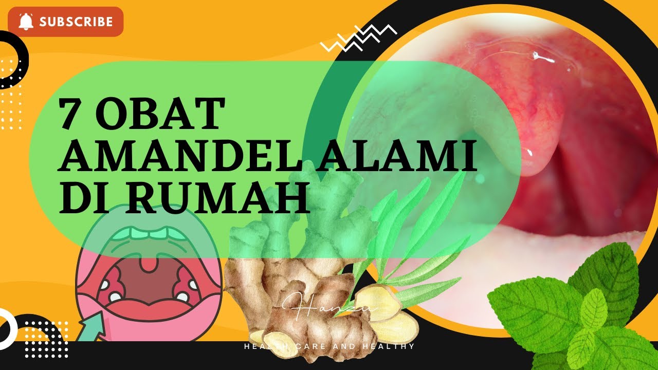 7 obat amandel di rumah